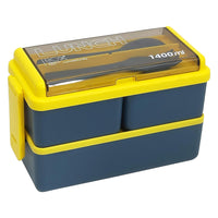 Bento Lunch Box 1400 ml for Adults Kid 4 Compartment Premium Lunch Containers With Spoon & Fork