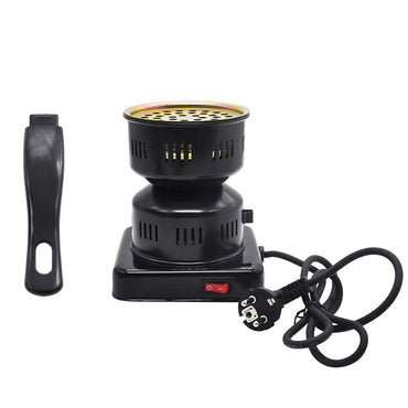 (Net) Portable Hot Plate Heater Cooking Coffee Shisha Hookah Burner Electric Stove Outdoor Camp for Outdoor Party Decoration