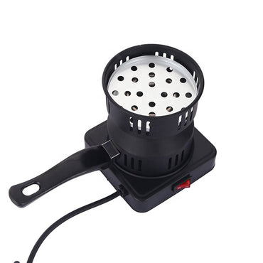 (Net) Portable Hot Plate Heater Cooking Coffee Shisha Hookah Burner Electric Stove Outdoor Camp for Outdoor Party Decoration