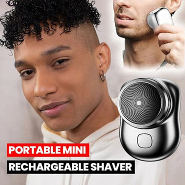 (net) Pocket Portable Electric Shave Mini USB Shaver IPX7 Waterproof Painless Shaver