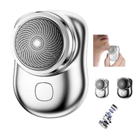 (net) Pocket Portable Electric Shave Mini USB Shaver IPX7 Waterproof Painless Shaver