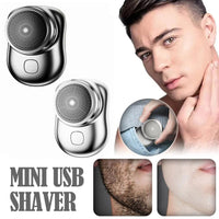 (net) Pocket Portable Electric Shave Mini USB Shaver IPX7 Waterproof Painless Shaver