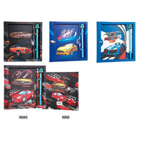 Cars Notebook With Pencil