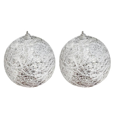Christmas Ball Tree Decoration Set Of 2 Pcs