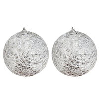 Christmas Ball Tree Decoration Set Of 2 Pcs