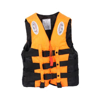 Life Jacket Water Sports Safety Vests Surfing Swimming Buoys Lifeguard With Whistle X Large