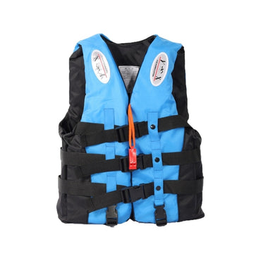 Life Jacket Water Sports Safety Vests Surfing Swimming Buoys Lifeguard With Whistle X Large