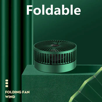 (NET) USB Folding Electric Rechargable Fan