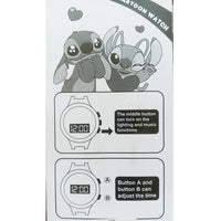 Stitch Smart Watch With Music & Light