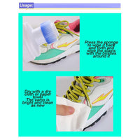 White Shoe Cleaner 100ml Sports Shoe Cleaning Brush / 6974231320555