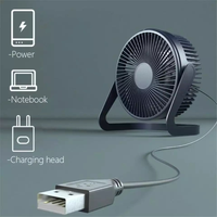 New 360 Rotating USB Desktop Fan Mini Adjustable Portable Mini Electric Fan Summer Plug in Strong Table Fan Strong Wind ceiling fan