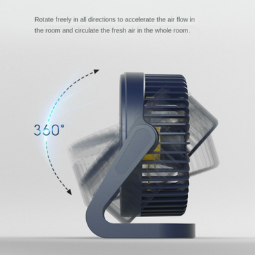 New 360 Rotating USB Desktop Fan Mini Adjustable Portable Mini Electric Fan Summer Plug in Strong Table Fan Strong Wind ceiling fan