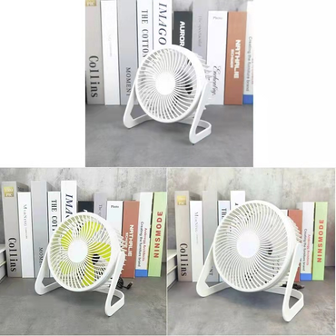 New 360 Rotating USB Desktop Fan Mini Adjustable Portable Mini Electric Fan Summer Plug in Strong Table Fan Strong Wind ceiling fan