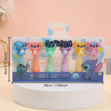 Mini Stitch Highlighters 6 Pcs / MD-344 / 133443