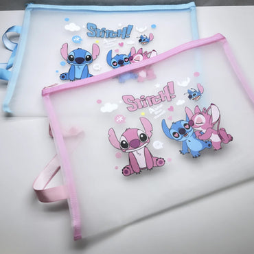 Stitch Transparent Document Bag