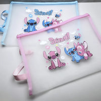 Stitch Transparent Document Bag