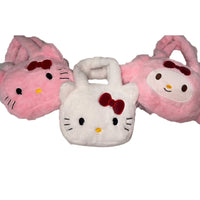(NET) Plush Mini Shoulder Bag And Handbags
