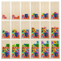 Wooden Educational Montessori Puzzle Toys for Curious Toddlers