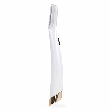 (net) Finishing Touch Flawlbss Derma plane, Lighted Facial Exfoliator and Hair Remover