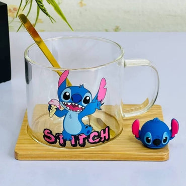 Stitch Glass Cup