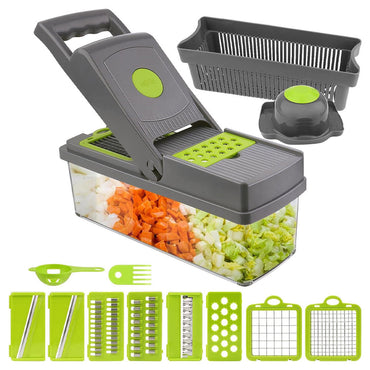 Super and Professional Multifunctional Vegetable Cutter Food Cutter Potato Cutter, Egg Separator Slicer / JD-2351 / 68726 /KN-224