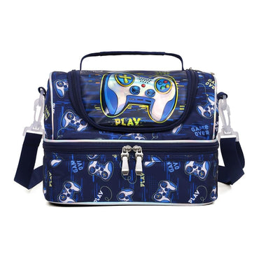 (NET) Game Kids Lunch Bag Insulated Bento