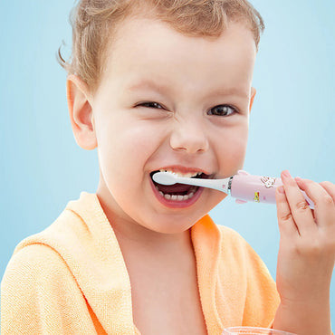 Child Acoustic Electric Battery Toothbrush Kid Cartoon