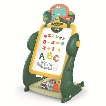 Children's magnetic drawing board magnetic writing board colorful scribble home erasable stand type drawing - Dinosaur
