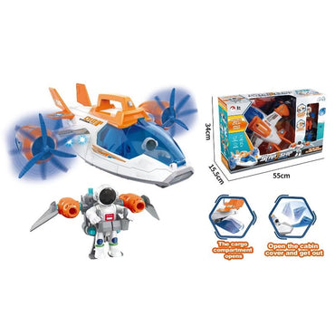 (Net) Explore & Play Star Ship Aircraft with Lights and Sounds