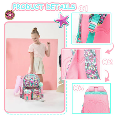 (NET) Meetbelify Star School Backpack Set Of 3 Pcs