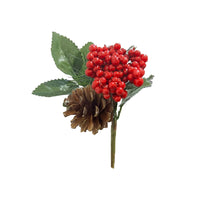 Christmas Mini Decoration Plant 15cm For Christmas Tree / XY12-761 / 51491