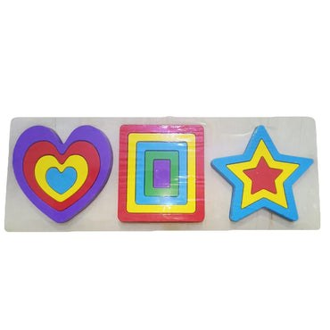 Wooden Shape Matching Board