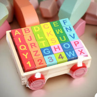 Wooden Alphabet Blocks