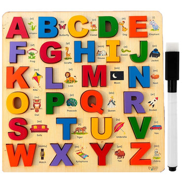 Preschool Alphabet Number Puzzle with Whiteboard - Your Child's Gateway to Early Learning