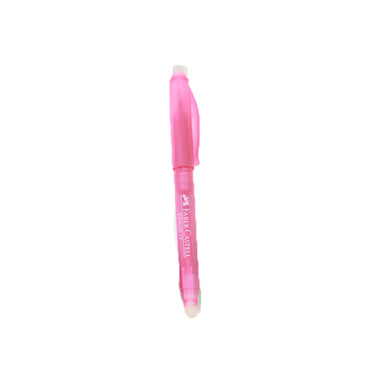 (NET) Faber Castell Erasable Ball Point Pen 0.7m PINK
