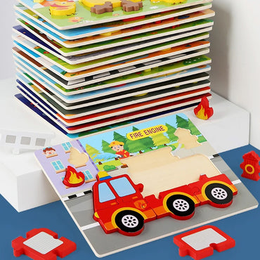 Engaging Wooden Animal Puzzles for Inquisitive Kids