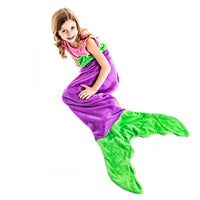 Tails Mermaid Blanket For Kids, Fun Blanket Mermaid / JN-60