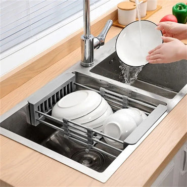 Multifunctional Drain Rack Kitchen Stainless Steel Shelving