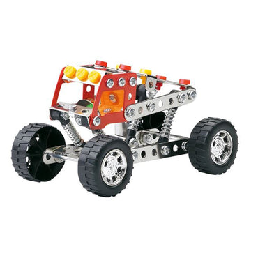 132PCS Kids Steam Screw Nut Construction Alloy Car Building Block Set