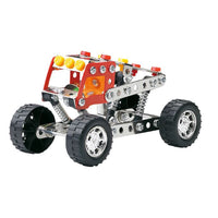 132PCS Kids Steam Screw Nut Construction Alloy Car Building Block Set