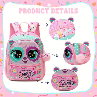 (NET) Girls Smiggle Rose Cat Backpack