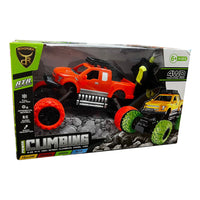 (NET)  Climbing Big Wheels Car with Joystick Controller