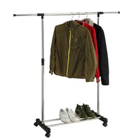(Net) Single Pole Telescopic Clothes Rack