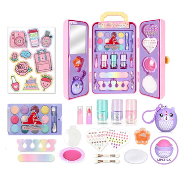 (Net) DIY Makeup Kit - Girls' Beauty Set Pretend Play House Toys