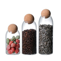 (Net) Kitchen Storage Jar With Lid 1200ml