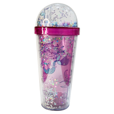 (NET)Mermaid Plastic Cup 400ml