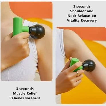 (Net) Mini Fascial Gun Deep Muscle Massager Mini Portable Suitable For Gym Office Muscle Relaxation And Massage Facial Gun / MP-8806