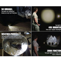 Tac Light  Tactical Flashlight Pack Tac Light Weatherproof