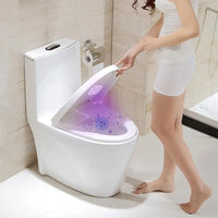 (NET) Toilet Sterilizer, Toilet Bowl Cleaner, Smart Electric UV Light Aromatherapy, Safe UV Lamp Toilet Cleaner for Washrooms Lavatories Bathrooms Restrooms / YX-530