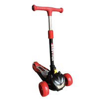 (Net) Scooter Big Pedal Foldable Adjustable Height Scooter 3 Wheel